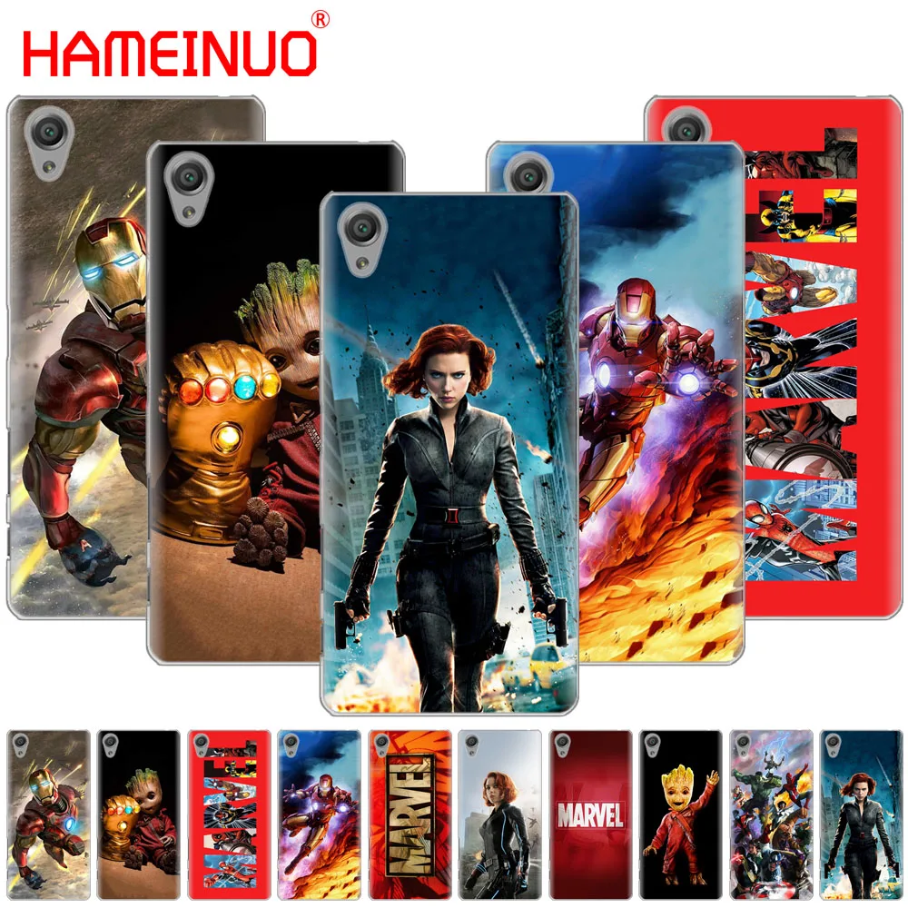 HAMEINUO Marvel superheroes Cover phone Case for sony xperia C6 XA1 XA2 XA ULTRA X XP L1 L2 X XZ1 compact XR/XZ PREMIUM
HAMEINUO Marvel superheroes Cover phone Case for sony xperia C6 XA1 XA2 XA ULTRA X XP L1 L2 X XZ1 compact XR/XZ PREMIUM