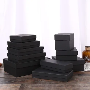 5pcs New Black Paper Box Clothing Jewelry Underwear Packaging Boxes Wedding Party Favor Gift Package
5pcs New Black Paper Box Clothing Jewelry Underwear Packaging Boxes Wedding Party Favor Gift Package