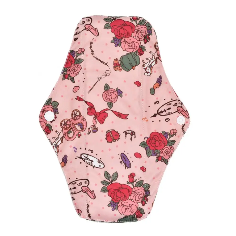 1pc Waterproof Printed Regular Flow Reusable Mama Pads Super Soft Day Use Cloth Menstrual Pads with Organic Bamboo inner
1pc Waterproof Printed Regular Flow Reusable Mama Pads Super Soft Day Use Cloth Menstrual Pads with Organic Bamboo inner