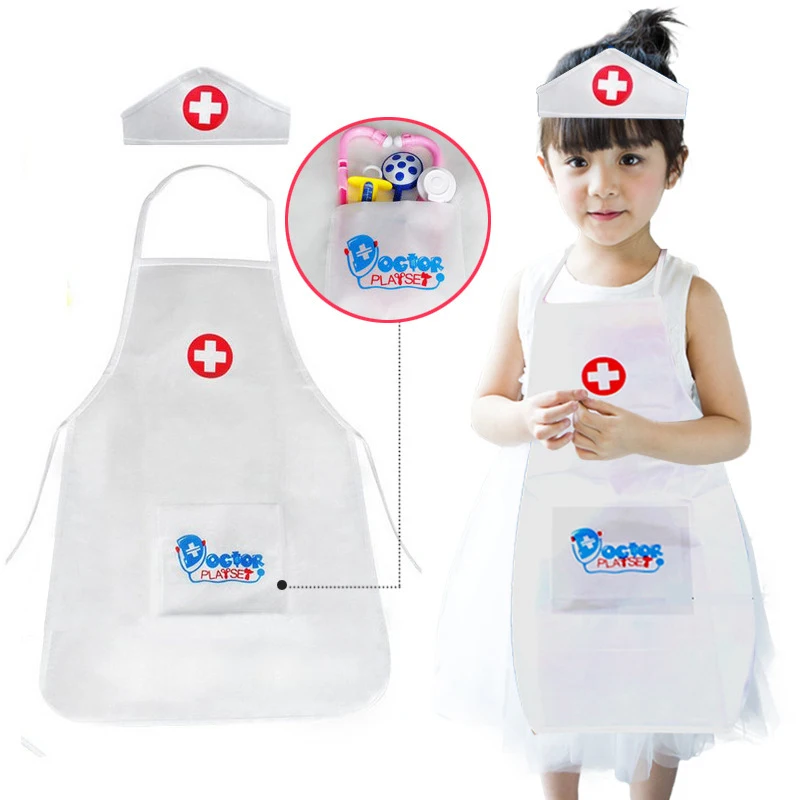 2018 New 1Pcs Pretend Play Doctor Clothing Toys Children Role Play Nurse Doctor Set Toys For Birthday Girls Gift
2018 New 1Pcs Pretend Play Doctor Clothing Toys Children Role Play Nurse Doctor Set Toys For Birthday Girls Gift