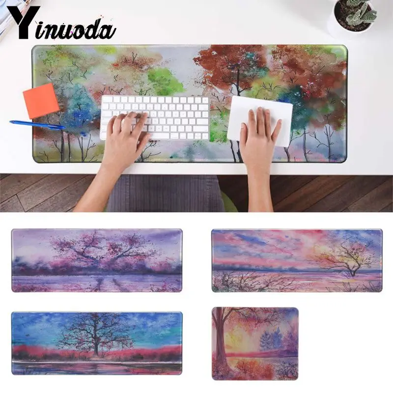 Yinuoda Tree Lake Pink Sunset watercolor Keyboards Mat Rubber Gaming mousepad Desk Mat Laptop Computer Mat Large Mat pad mouse
Yinuoda Tree Lake Pink Sunset watercolor Keyboards Mat Rubber Gaming mousepad Desk Mat Laptop Computer Mat Large Mat pad mouse