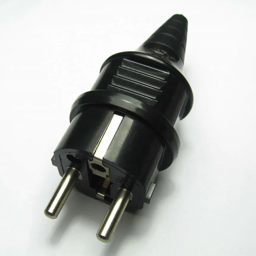 European 2p Elcectrical AC 250V 16A EU germany franch waterproof grounding Power cable plug france adaptor converter
European 2p Elcectrical AC 250V 16A EU germany franch waterproof grounding Power cable plug france adaptor converter