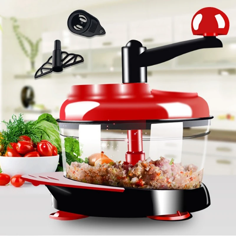 ONEUP multifunctional Manual meat grinder Stainless Steel Blade food cutter Household Vegetable mixer Cooking Machine
ONEUP multifunctional Manual meat grinder Stainless Steel Blade food cutter Household Vegetable mixer Cooking Machine