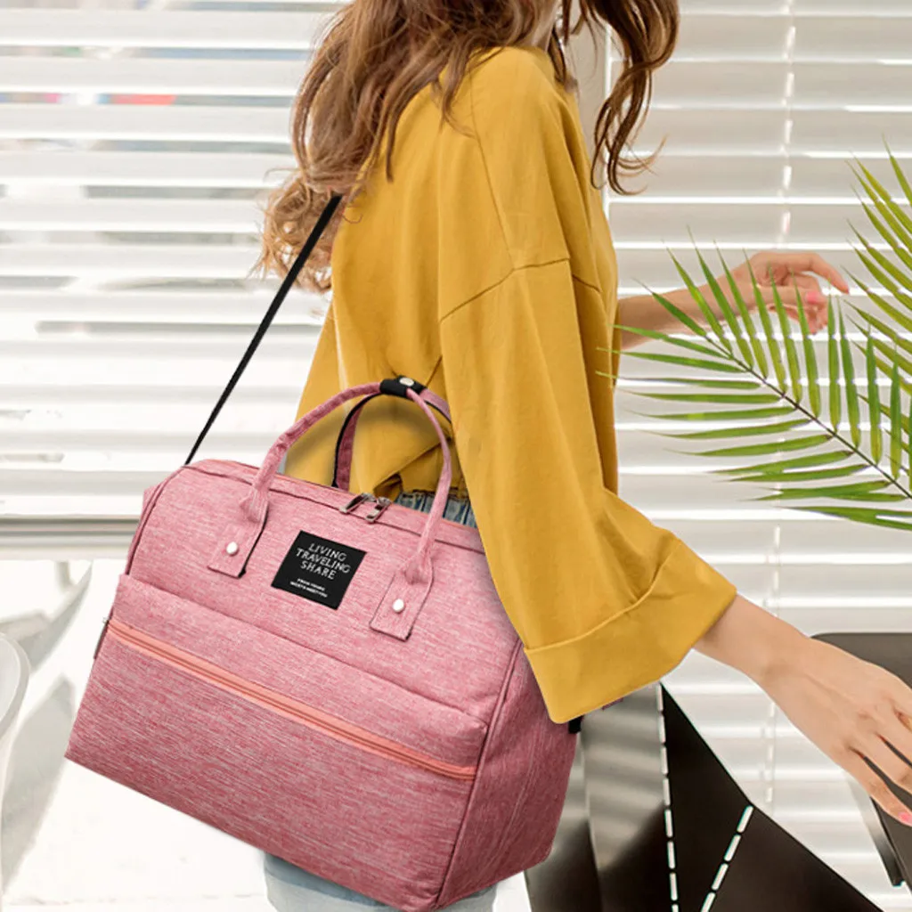 Mummy Bag Nappy Bottle Bag Large Capacity Hand Bag Shoulder Bag Nursing Bag Solid color Large Capacity Sac a main Wholesale
Mummy Bag Nappy Bottle Bag Large Capacity Hand Bag Shoulder Bag Nursing Bag Solid color Large Capacity Sac a main Wholesale