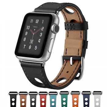 Genuine leather Watch strap For Apple Watch 4 band 40mm 44mm 38mm 42mm iwatch serise 4/3/2/1 belt replacement bracelet wrist
Genuine leather Watch strap For Apple Watch 4 band 40mm 44mm 38mm 42mm iwatch serise 4/3/2/1 belt replacement bracelet wrist