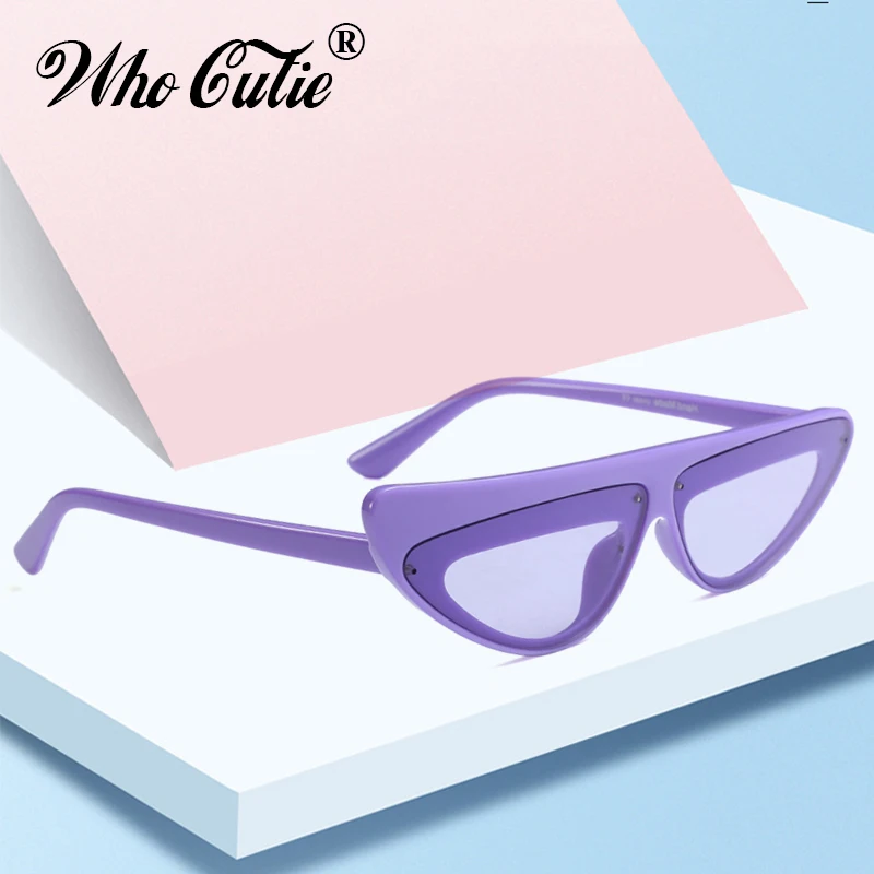 WHO CUTIE 2018 Cat Eye Sunglasses Women Brand Designer 90s Retro Vintage Modern Cateye Frame Narrow Asymmetry Sun Glasses OM600
WHO CUTIE 2018 Cat Eye Sunglasses Women Brand Designer 90s Retro Vintage Modern Cateye Frame Narrow Asymmetry Sun Glasses OM600