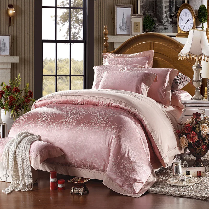 2018 NEW Hot!!!Free Shipping 15 Types Luxury Noble Palace Satin Silk Jacquard 4PCS BEDDING SET BED SET bedclothes quilt cover
2018 NEW Hot!!!Free Shipping 15 Types Luxury Noble Palace Satin Silk Jacquard 4PCS BEDDING SET BED SET bedclothes quilt cover