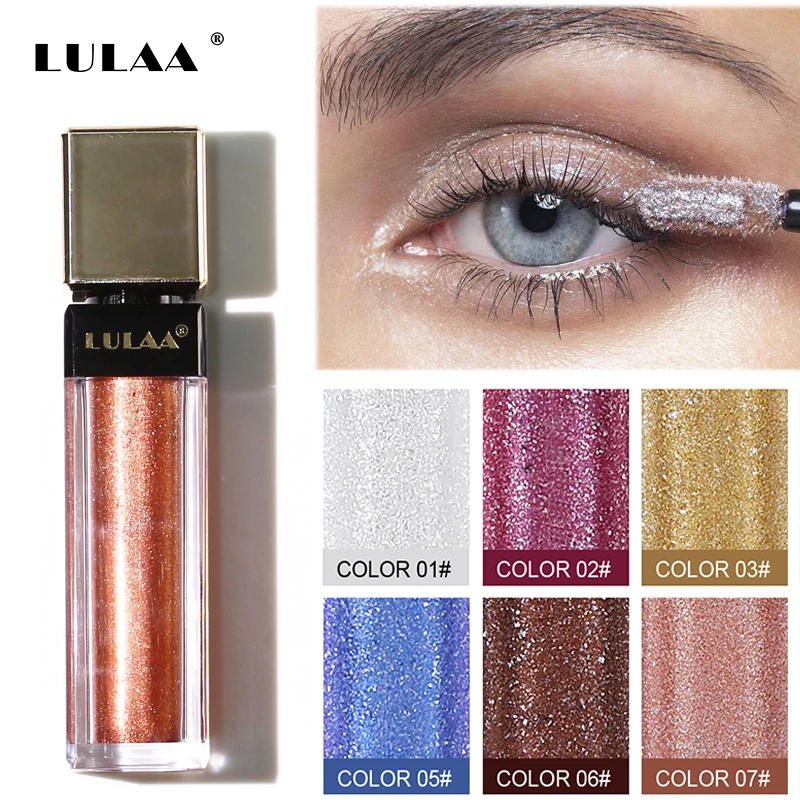 LULAA12 color Metal Liquid Glitter Eye shadow shiny color eye shadow waterproof cosmetics High quality eye Makeup
LULAA12 color Metal Liquid Glitter Eye shadow shiny color eye shadow waterproof cosmetics High quality eye Makeup