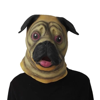 100pcs/lot Pug SharPei Dog Head Mask Latex Adult Full Face Mask Halloween Masque Fancy Dress Party Cosplay Funny Animal Mask
100pcs/lot Pug SharPei Dog Head Mask Latex Adult Full Face Mask Halloween Masque Fancy Dress Party Cosplay Funny Animal Mask