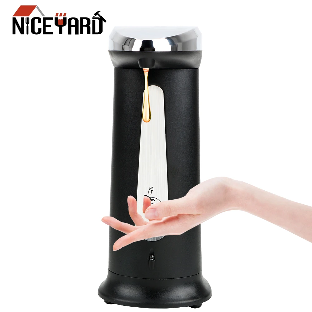 400Ml Automatic Liquid Soap Dispenser Smart Sensor Touchless ABS Electroplated Sanitizer Dispensador for Kitchen Bathroom
400Ml Automatic Liquid Soap Dispenser Smart Sensor Touchless ABS Electroplated Sanitizer Dispensador for Kitchen Bathroom