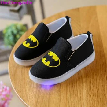HaoChengJiaDe Girls Spiderman Children Shoes With Light Baby Canvas Sneakers Kids Shoes For Boys Girls Chaussure Enfant 046A
HaoChengJiaDe Girls Spiderman Children Shoes With Light Baby Canvas Sneakers Kids Shoes For Boys Girls Chaussure Enfant 046A