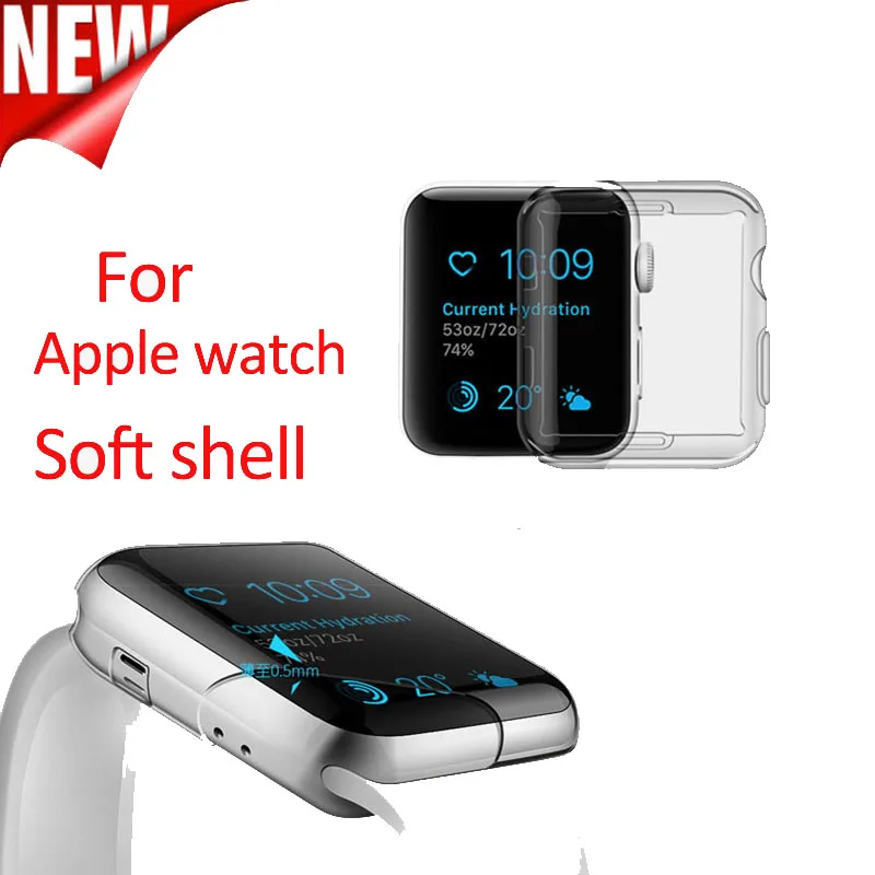 BUMVOR New Multicolor ultra thin Transparent TPU Protective Ccreen, 38mm / 42mm Screen Case Shell for Apple Watch Series 1/2/3
BUMVOR New Multicolor ultra thin Transparent TPU Protective Ccreen, 38mm / 42mm Screen Case Shell for Apple Watch Series 1/2/3