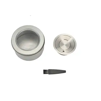 Stainless Steel Coffee Capsules Filter Reusable Coffee Capsule Cup with Cleaning Brush for Dolce Gusto Coffee Capsule Machine
Stainless Steel Coffee Capsules Filter Reusable Coffee Capsule Cup with Cleaning Brush for Dolce Gusto Coffee Capsule Machine