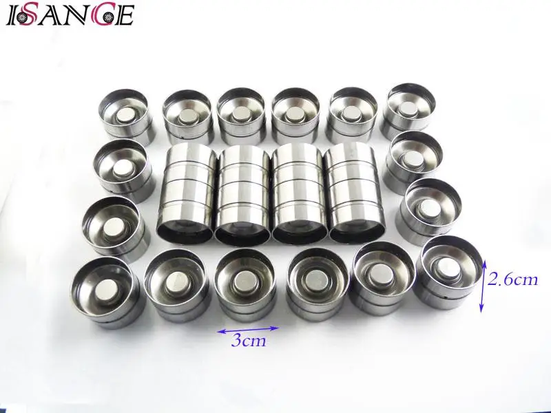 ISANCE Lash Adjusters Lifters LF8006 24Pcs For Chevrolet Tracker Grand Vitara Suzuki XL-7 2.5L 2.7L 1999 2000 2001 2002-2006
ISANCE Lash Adjusters Lifters LF8006 24Pcs For Chevrolet Tracker Grand Vitara Suzuki XL-7 2.5L 2.7L 1999 2000 2001 2002-2006