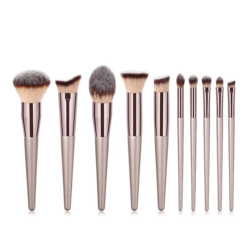 Luxury Champagne Makeup Brushes Set For Foundation Powder Blush Eyeshadow Concealer Lip Eye Make Up Brus
Luxury Champagne Makeup Brushes Set For Foundation Powder Blush Eyeshadow Concealer Lip Eye Make Up Brus