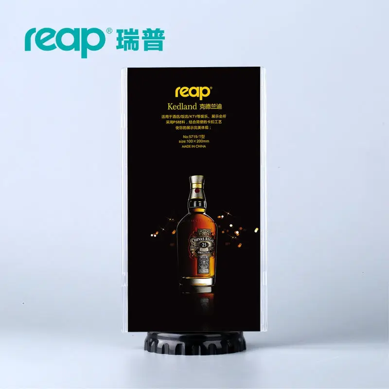 5-pack Reap Kedland PS T-shape desk sign holder card display stand table menu service Label drink brand conference meeting
5-pack Reap Kedland PS T-shape desk sign holder card display stand table menu service Label drink brand conference meeting