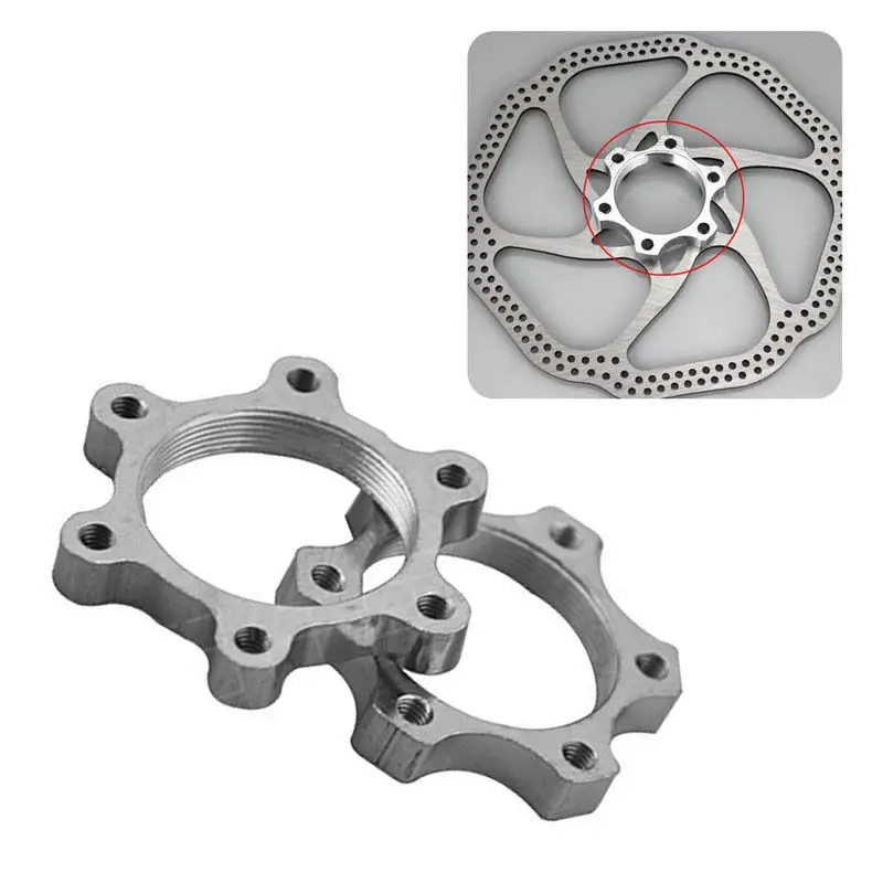 Threaded Hubs Disk Brake 44MM 6 Bolts Aluminium MTB Bike Bicycle Freewheel Disc Brake Rotor Adapter Cycling Part
Threaded Hubs Disk Brake 44MM 6 Bolts Aluminium MTB Bike Bicycle Freewheel Disc Brake Rotor Adapter Cycling Part