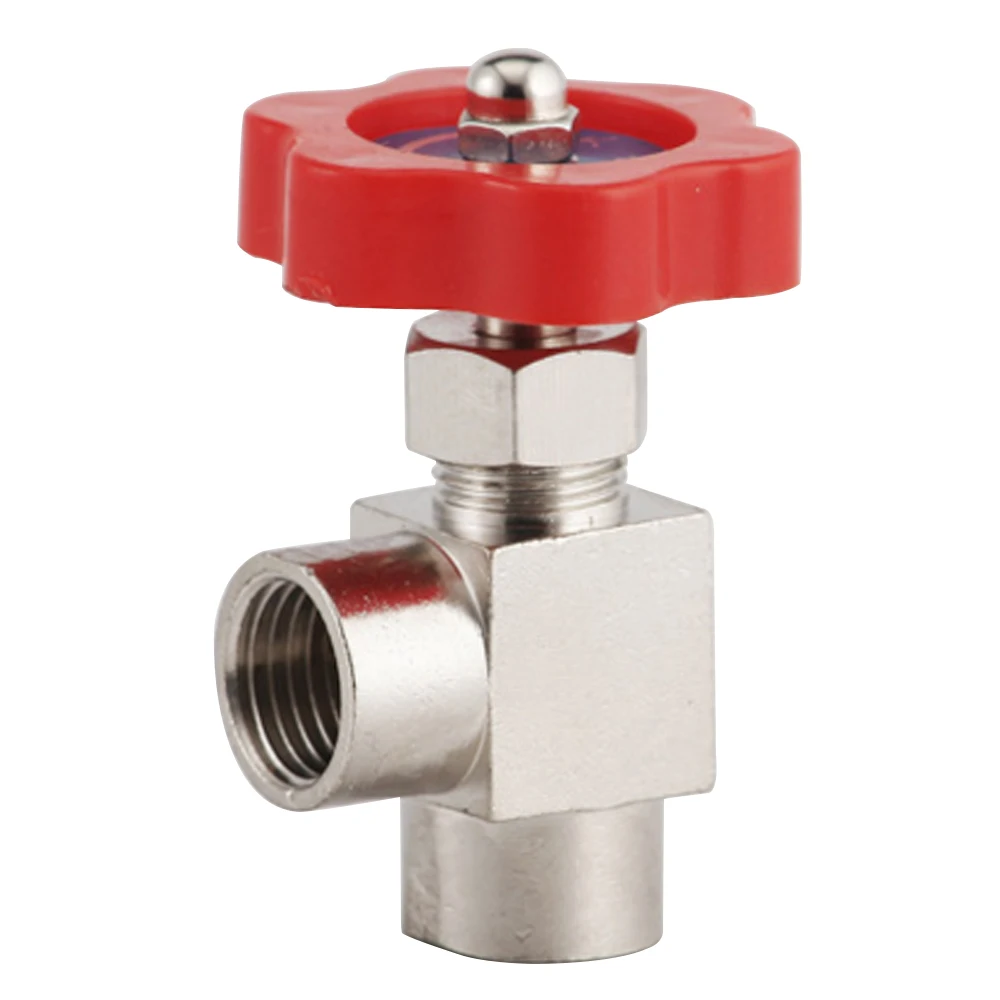 Legines Stainless Steel High Pressure 90 Degree Elbow Needle Valve Female G Thread Tube ID 1/4" (Pack of 2)
Legines Stainless Steel High Pressure 90 Degree Elbow Needle Valve Female G Thread Tube ID 1/4" (Pack of 2)