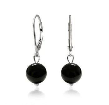 Lii Ji Natural Black Agate/Red Agate/Amethyst/Sodalite/Labradorite beads 925 Sterling Silver Dangle Earring
Lii Ji Natural Black Agate/Red Agate/Amethyst/Sodalite/Labradorite beads 925 Sterling Silver Dangle Earring