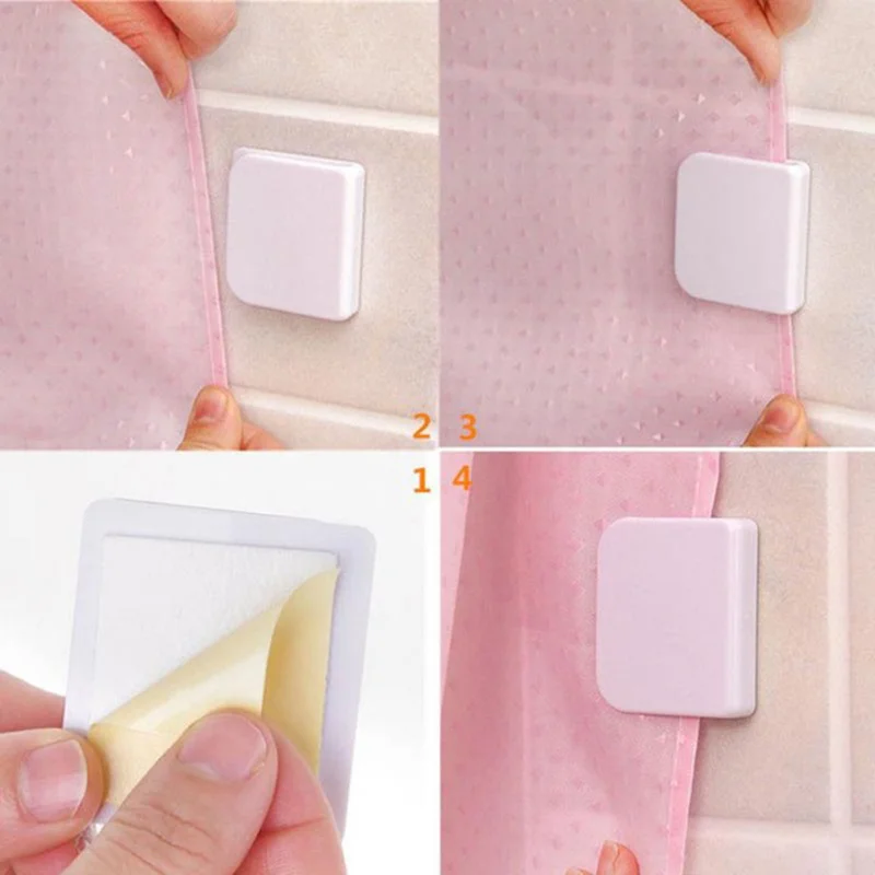 New 2-piece 5.0 * 4.5 Cm Shower Curtain Clips Anti Splash Spill To Drop Water High-quality Toilet Guard Shower Curtain Rings
New 2-piece 5.0 * 4.5 Cm Shower Curtain Clips Anti Splash Spill To Drop Water High-quality Toilet Guard Shower Curtain Rings