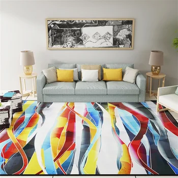 Modern Colorful Abstract Drawing Painting Parlor Living Room Decorative Carpet Floor Foot Mat Pad Bathroom Kitchen Area Rug
Modern Colorful Abstract Drawing Painting Parlor Living Room Decorative Carpet Floor Foot Mat Pad Bathroom Kitchen Area Rug