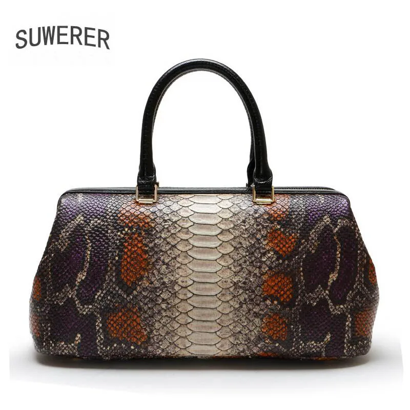 SUWERER 2019 new genuine leather women bags fashion luxury Serpentine women bags designer bag handbags women famous brands
SUWERER 2019 new genuine leather women bags fashion luxury Serpentine women bags designer bag handbags women famous brands