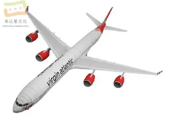 Airbus A340-600 Military Model 3D Paper Model DIY Hand-made Paper Model Second Kill
Airbus A340-600 Military Model 3D Paper Model DIY Hand-made Paper Model Second Kill