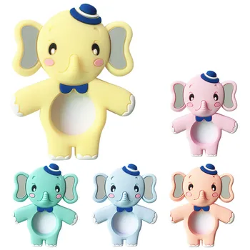 Cute Children Elephant Silicone Teether Soft Baby Chew Toy Baby Teether Food Grade Silicone Teething Beads Newborn Chew Toy
Cute Children Elephant Silicone Teether Soft Baby Chew Toy Baby Teether Food Grade Silicone Teething Beads Newborn Chew Toy