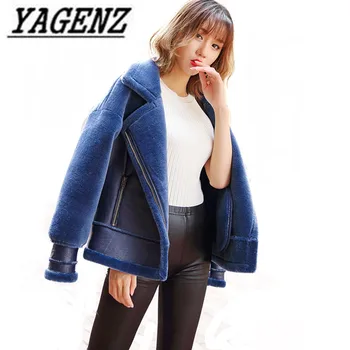 2020 Fashion New Short Women Winter Wool Jacket Slim Warm Long-sleeve Lamb fur Overcoat Coats Black Casual Female Fur Jackets
2020 Fashion New Short Women Winter Wool Jacket Slim Warm Long-sleeve Lamb fur Overcoat Coats Black Casual Female Fur Jackets