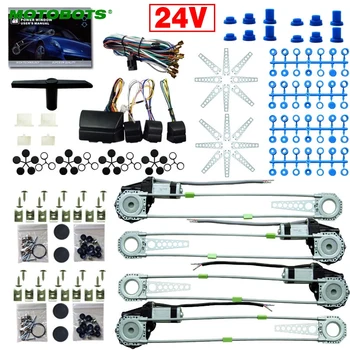 MOTOBOTS Car/Truck DC24V Universal 4 Doors Electronice Power Window kits With 8pcs Swithces & Harness #CA2978
MOTOBOTS Car/Truck DC24V Universal 4 Doors Electronice Power Window kits With 8pcs Swithces & Harness #CA2978