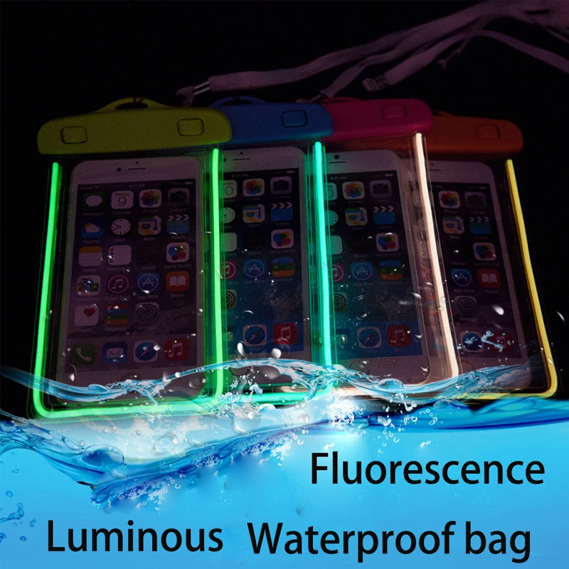 Waterproof bag phone for Samsung luminous phone Waterproof Cellphone Bag for iphone 8 Plus 7 7P 6 6s for Xiaomi phone Swimming
Waterproof bag phone for Samsung luminous phone Waterproof Cellphone Bag for iphone 8 Plus 7 7P 6 6s for Xiaomi phone Swimming