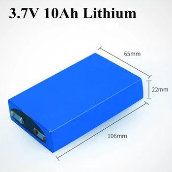 3pcs/lot Li-ion 3.7V 10Ah li-polymer battery diy 12v batteria inverter electric vehicle lithium battery 60A power electric tools
3pcs/lot Li-ion 3.7V 10Ah li-polymer battery diy 12v batteria inverter electric vehicle lithium battery 60A power electric tools
