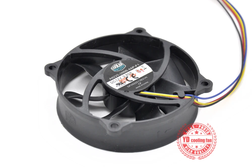 USED cooler master A9225-38RB-4AP-F1 9CM 4lines PWM 12V 0.60A CPU Round cooling fan
USED cooler master A9225-38RB-4AP-F1 9CM 4lines PWM 12V 0.60A CPU Round cooling fan