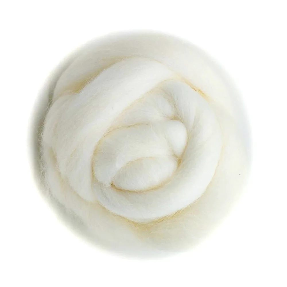 Feltsky 100g Felting Wool (70s 19um Grade) Needle Felting Diy Wool for Needle Felting Kit by Plastic Bag (N0.1)
Feltsky 100g Felting Wool (70s 19um Grade) Needle Felting Diy Wool for Needle Felting Kit by Plastic Bag (N0.1)