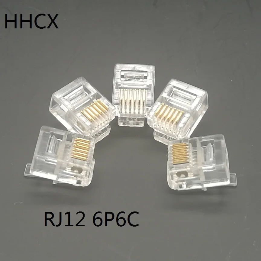 20 PCS/LOT Gold-plated RJ12 6Pin 6P6C engineering CNC Telephone crystal head Connector
20 PCS/LOT Gold-plated RJ12 6Pin 6P6C engineering CNC Telephone crystal head Connector