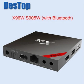 3pcs X96 X96W Smart HD port 2.0 Android 7.1 TV Box CPU Amlogic S905W 1G/8G 2G/16G 2.4GHz WiFi bluoth 4.0 android TV box X96W
3pcs X96 X96W Smart HD port 2.0 Android 7.1 TV Box CPU Amlogic S905W 1G/8G 2G/16G 2.4GHz WiFi bluoth 4.0 android TV box X96W