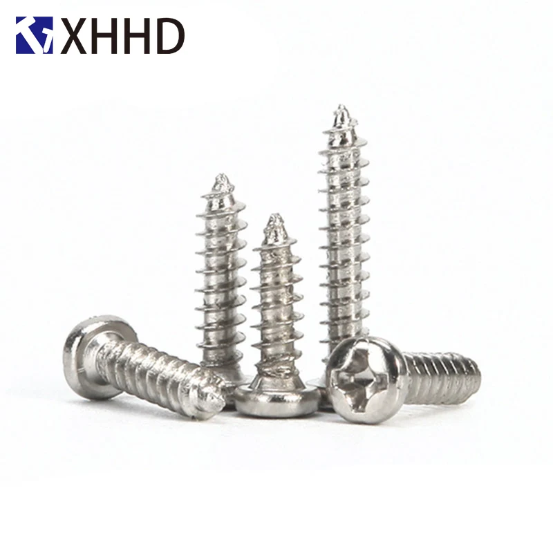 Phillips Pan Round Head Self Tapping Electronic Screw Metric Thread Cross Recessed Bolt 304 Stainless Steel M3 M3.5 M4 M5
Phillips Pan Round Head Self Tapping Electronic Screw Metric Thread Cross Recessed Bolt 304 Stainless Steel M3 M3.5 M4 M5