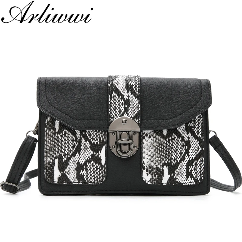 Arliwwi Brand SALES Small Serpentine Embossed PU Leather Messenger Bags Women Patched Design Durable Summber Purses Handbags
Arliwwi Brand SALES Small Serpentine Embossed PU Leather Messenger Bags Women Patched Design Durable Summber Purses Handbags