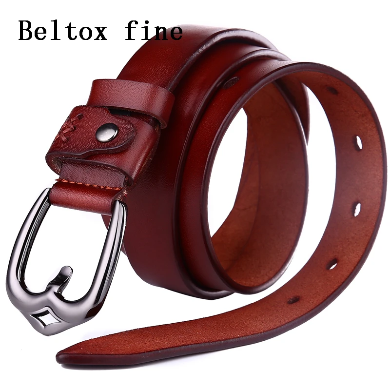 Belts for Women Genuine Leather Fashion Click Buckle ceinture femme cintos femininos Cowhide Belt Lady and Girl Black/Red wine
Belts for Women Genuine Leather Fashion Click Buckle ceinture femme cintos femininos Cowhide Belt Lady and Girl Black/Red wine