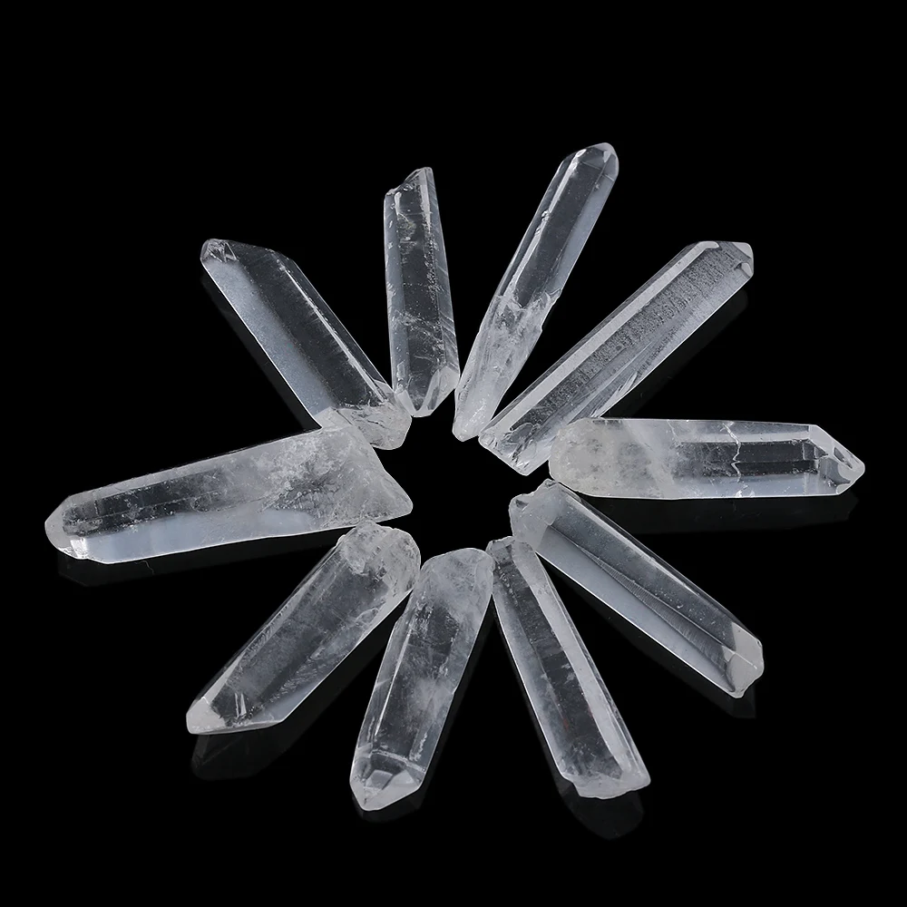 1/2PCs Collectables Clear Polished Wands Healing Specimen Natural Stones And Minerals Quartz Crystals Gift Home Decor Crafts
1/2PCs Collectables Clear Polished Wands Healing Specimen Natural Stones And Minerals Quartz Crystals Gift Home Decor Crafts