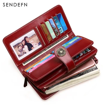 2018 New Women Purses Split Leather Female Long Wallet Large Capacity Lady Zipper Wallets Strap Coin Purse Woman Clutch
2018 New Women Purses Split Leather Female Long Wallet Large Capacity Lady Zipper Wallets Strap Coin Purse Woman Clutch