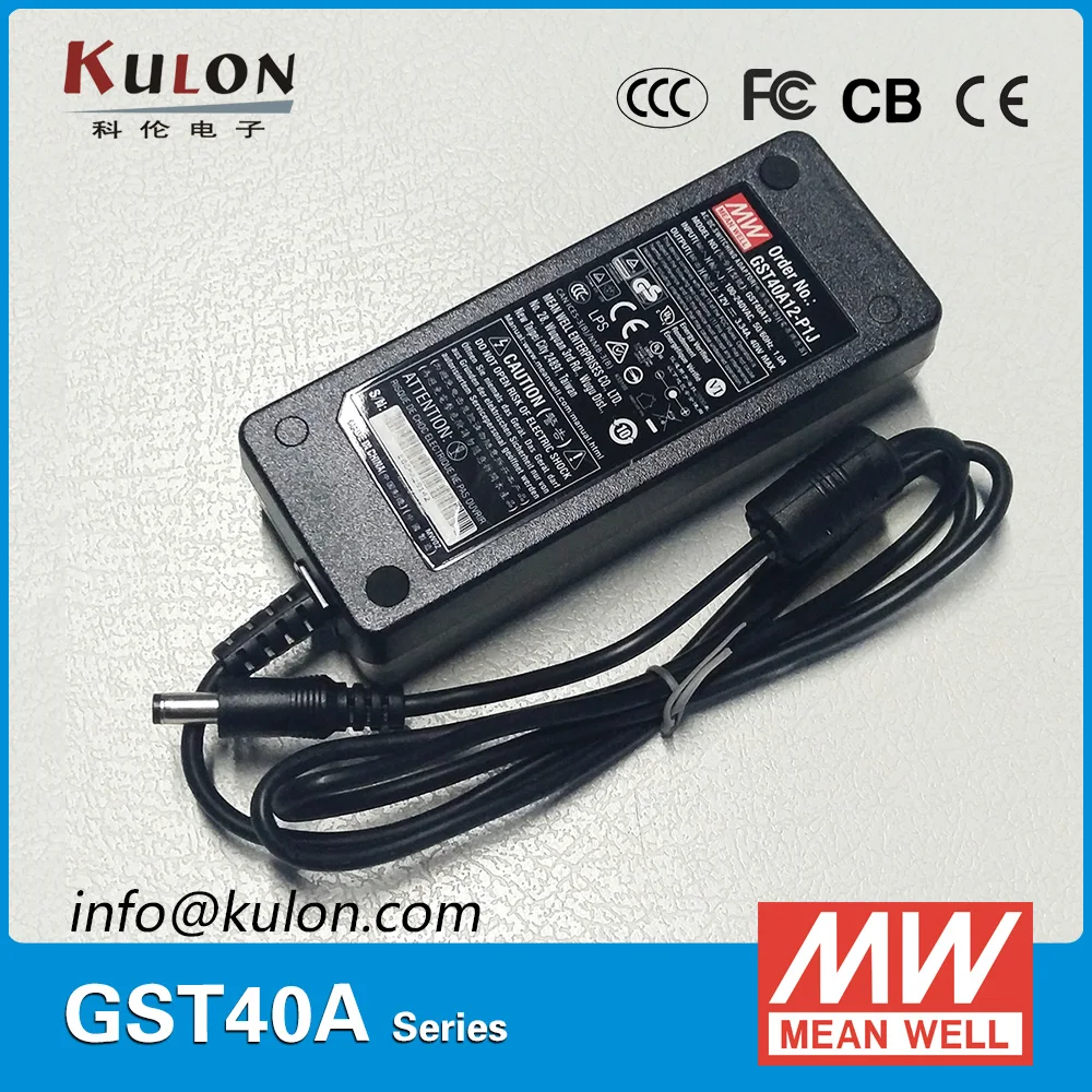 Original Mean Well GST40A24-P1J 40W 24V 1.67A AC/DC high reliable Level VI Meanwell green desktop Adaptor
Original Mean Well GST40A24-P1J 40W 24V 1.67A AC/DC high reliable Level VI Meanwell green desktop Adaptor
