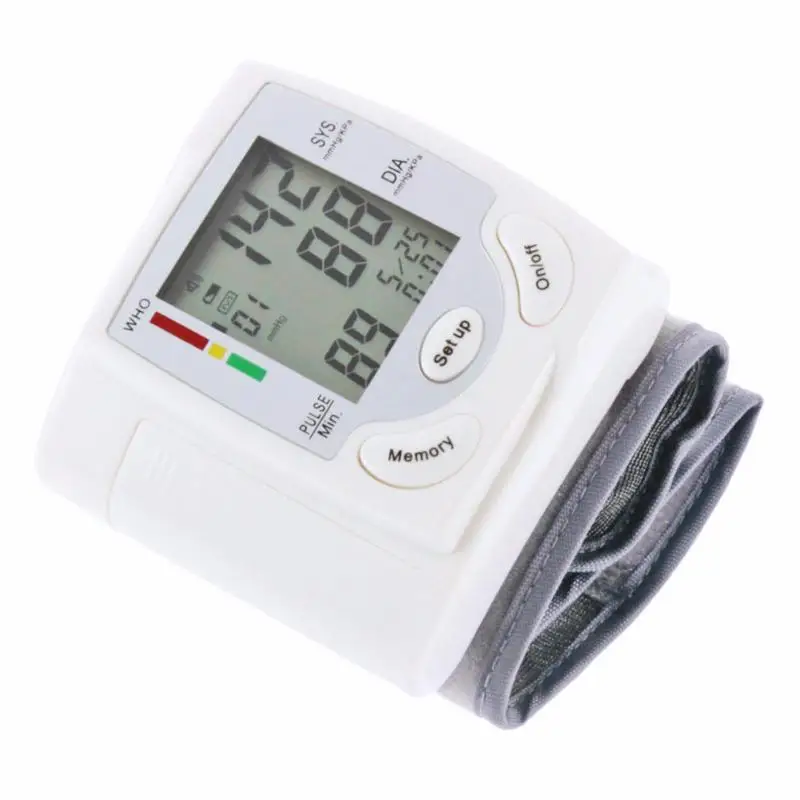 New Automatic Wrist Blood Pressure Household Health Care LCD Digital Arm Pulse Meter Monitor Sphygmomanometer Heart Beat Meter 11 New Automatic Wrist Blood Pressure Household Health Care LCD Digital Arm Pulse Meter Monitor Sphygmomanometer Heart Beat Meter 11