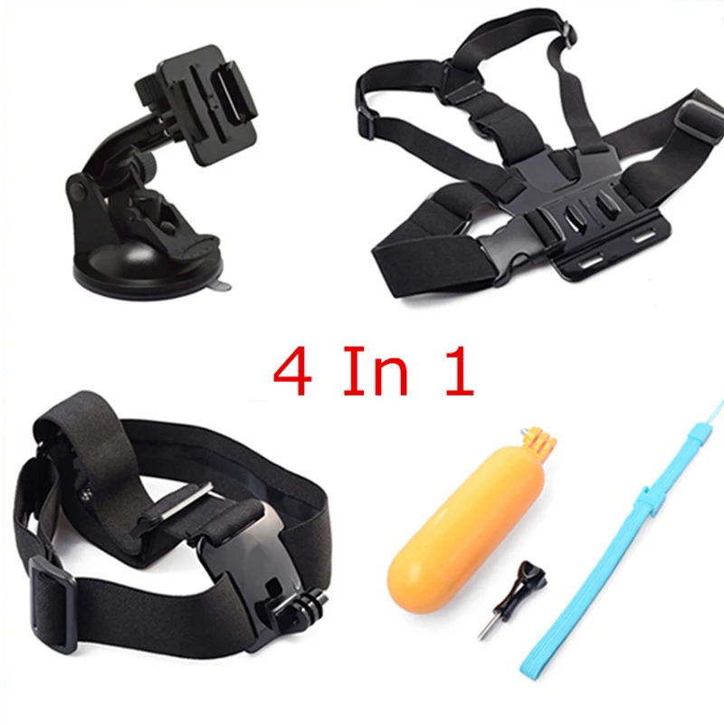 Action Camera Accessories Kit Mounts Floating Hand Grip + Head Strap + Chest Belt Head + Suction Cup Adapter For SJCAM/YI Camera
Action Camera Accessories Kit Mounts Floating Hand Grip + Head Strap + Chest Belt Head + Suction Cup Adapter For SJCAM/YI Camera