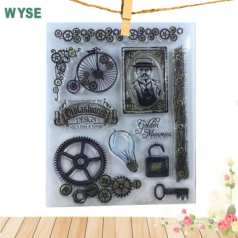 14*18cm vintage Memory Inventor Edison Bulb wheel Tranparent Clear stamps/seal DIY Science Scrapbooking card make Decor tools
14*18cm vintage Memory Inventor Edison Bulb wheel Tranparent Clear stamps/seal DIY Science Scrapbooking card make Decor tools