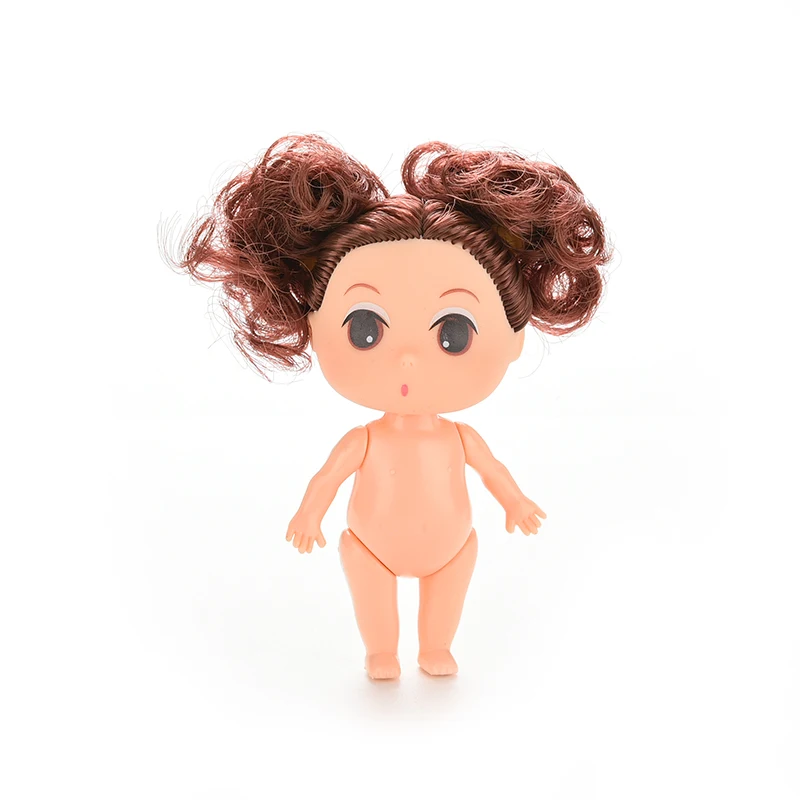 1 Pcs 3.5" Mini Doll for ddung 9cm Doll for Mini Ddung Dolls with Blond Brown Bun Hair Baking Mold Dolls Girl Toys
1 Pcs 3.5" Mini Doll for ddung 9cm Doll for Mini Ddung Dolls with Blond Brown Bun Hair Baking Mold Dolls Girl Toys