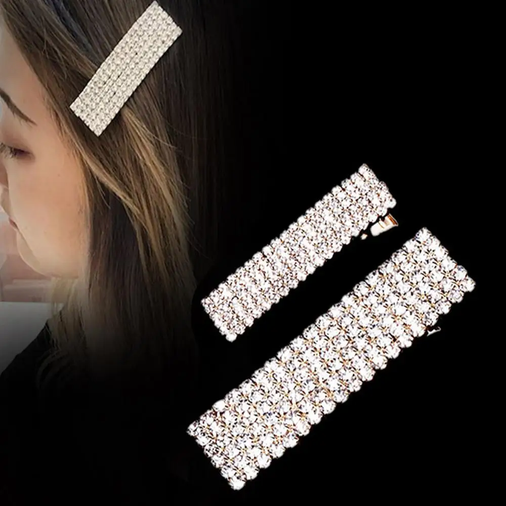 M MISM Vintage Rhinestone Hair Clips For Women Girls Modis Geometric Hair Accessories Rectangle Hairpins
M MISM Vintage Rhinestone Hair Clips For Women Girls Modis Geometric Hair Accessories Rectangle Hairpins