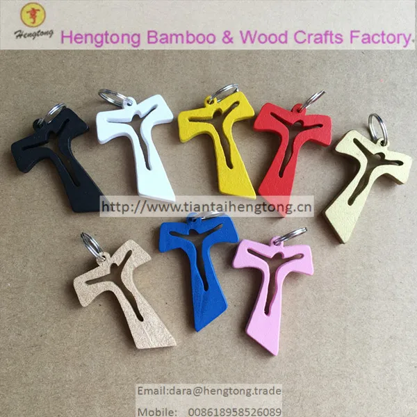 30PCS/PACK colored wood rosary accessory, cross pendant, small t shape crosses, rosary part with eco-friendly paint
30PCS/PACK colored wood rosary accessory, cross pendant, small t shape crosses, rosary part with eco-friendly paint