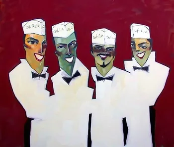 Modern handmade painting Kitchen Brigade on oil canvas for home dedor and wallpaper, gallery
Modern handmade painting Kitchen Brigade on oil canvas for home dedor and wallpaper, gallery