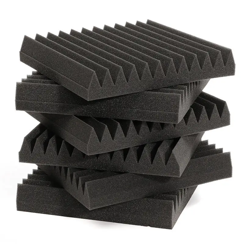 6pcs Soundproofing Foam Sound-Absorbing Noise Sponge Foams For KTV Suitable for sound recording studio
6pcs Soundproofing Foam Sound-Absorbing Noise Sponge Foams For KTV Suitable for sound recording studio